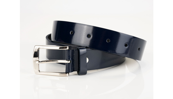 کمربند چرمی ورنی